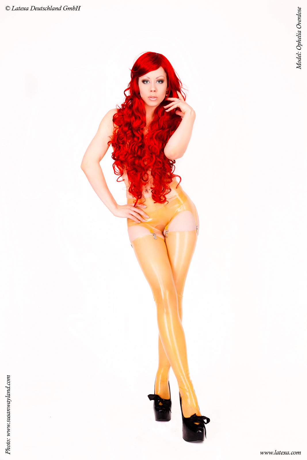Latexa : Premium Translucent Natural Latex Stockings (Thigh High)