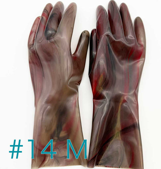 UNIQDSN ART SERIES マーブル #14 M - MARBLE GLOVES (Mid-Arm)