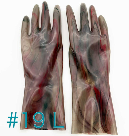 UNIQDSN ART SERIES マーブル #19 L - MARBLE GLOVES (Mid-Arm)