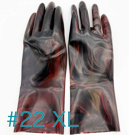 UNIQDSN ART SERIES マーブル #22 XL - MARBLE GLOVES (Mid-Arm)