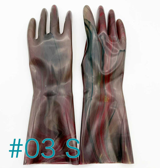 UNIQDSN ART SERIES マーブル #03 S - MARBLE GLOVES (Mid-Arm)
