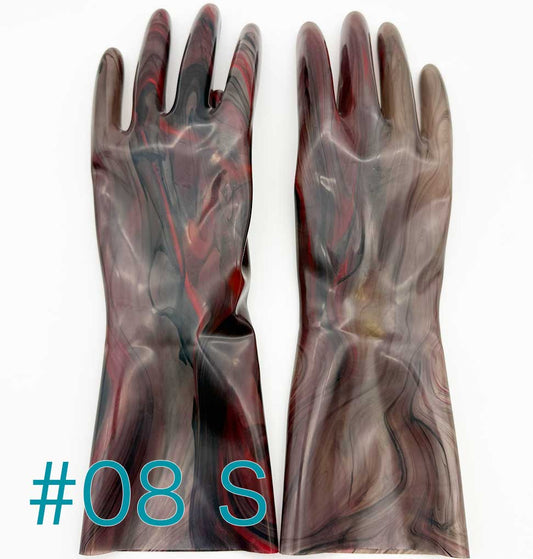 UNIQDSN ART SERIES マーブル #08 S - MARBLE GLOVES (Mid-Arm)