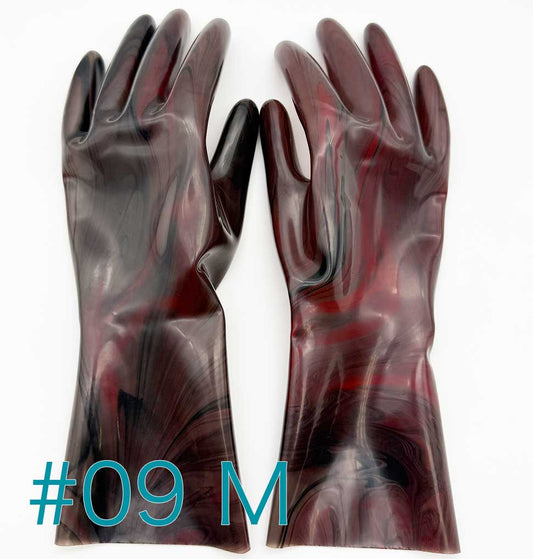 UNIQDSN ART SERIES マーブル #09 M - MARBLE GLOVES (Mid-Arm)