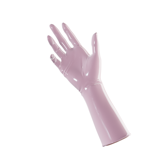 UNIQDSN Dolly Pink Gloves (Mid Arm)