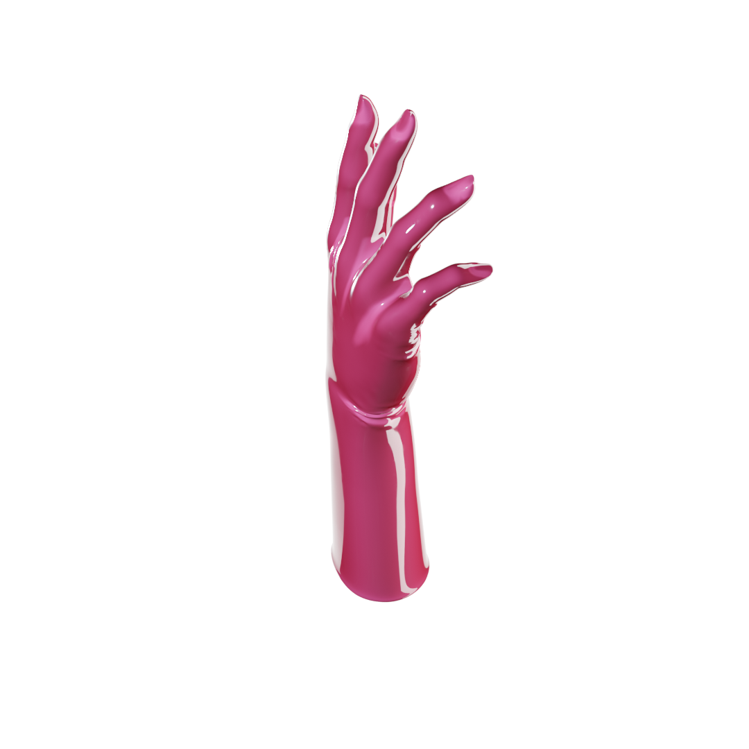UNIQDSN Dragonfruit Pink Gloves (Mid Arm)