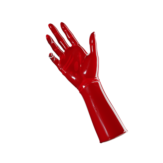 UNIQDSN Lava Red Gloves (Mid-Arm Length)