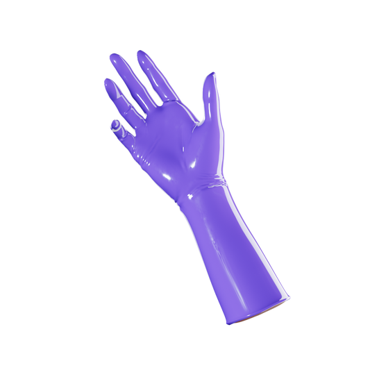 UNIQDSN Lavender Purple Gloves (Mid Arm)