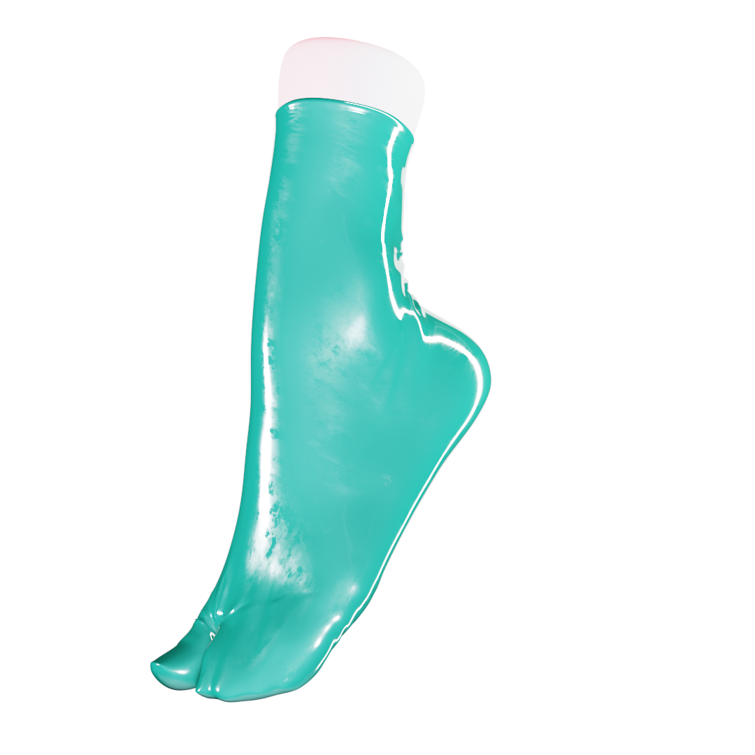 UNIQDSN Mystic Jade Tabi Socks (Ankle High)
