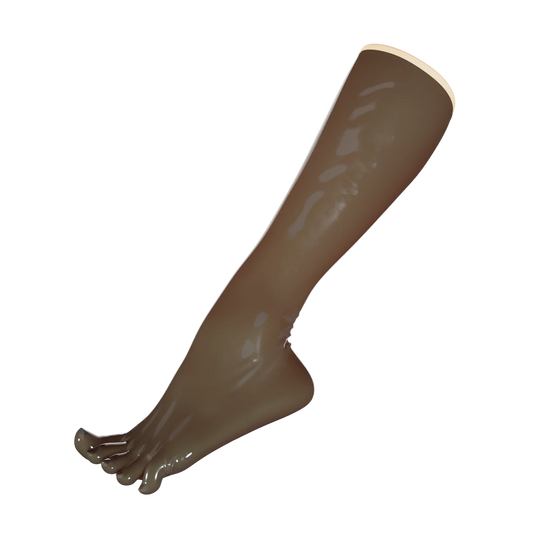 UNIQDSN Translucent Smoky Black Toe Socks (Knee High)