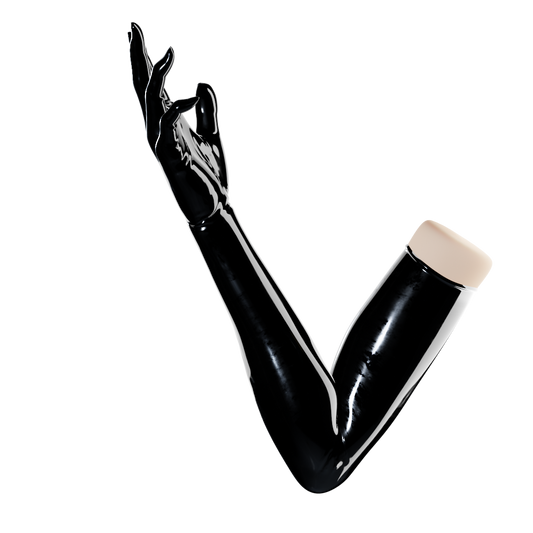 UNIQDSN Obsidian Black Gloves (Opera Length)