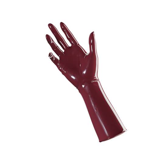 UNIQDSN Dark Raspberry Gloves (Mid Arm)