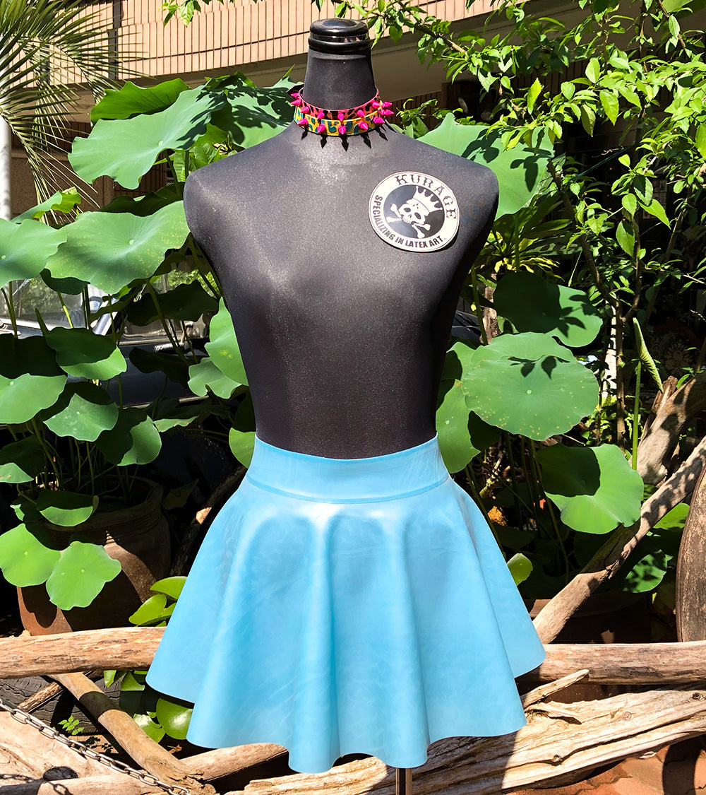 ラバー フレアースカート Latex Flare Skirt – kurage.style-webshop