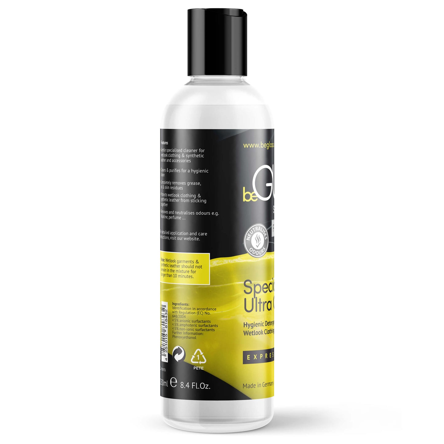 ビーグロス スペシャル・ウォッシュ フェイクレザー 250ml (合皮 PU ポリウレタン 製品専用保護洗剤 )