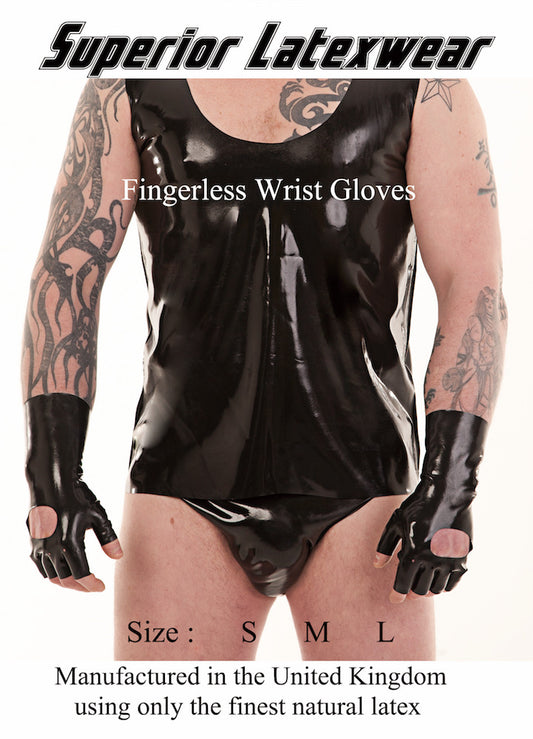 ラバーフィンガーレスグローブ ゲイファッション