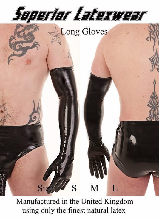 ラバー販売 メンズラバーロンググローブ ゲイ コーデ ファッション