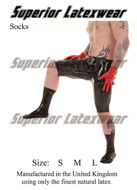 ラバーショートソックス