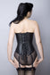 50%OFF!! Over Bust Leather Corset -即納-