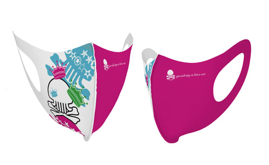 kurage latex art クラゲ ラテックス アート ラバー オリジナル 布マスク