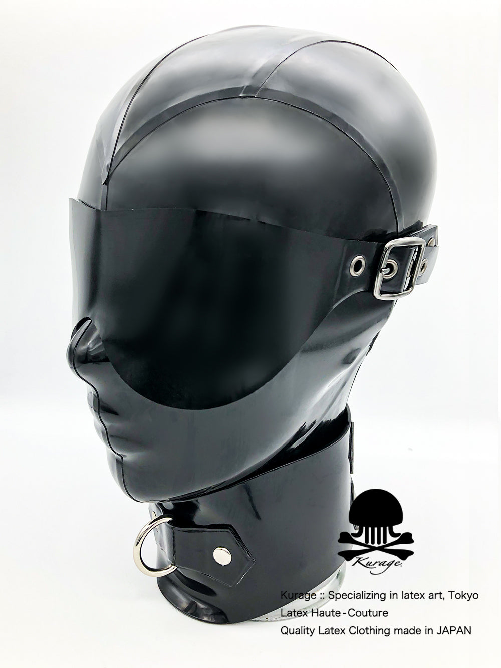 ラバーマスク アイマスク ネックコルセット