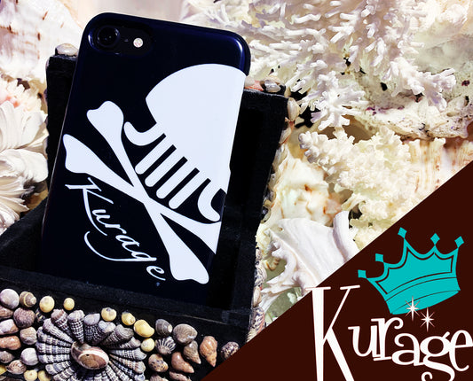 Kurageオリジナルスマホケース «Kurage blue black»
