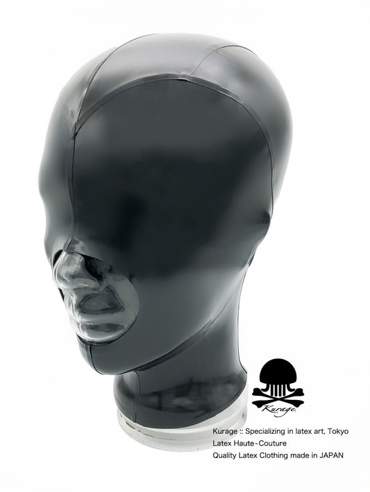 ラバーマスク 目隠し マイクロホール