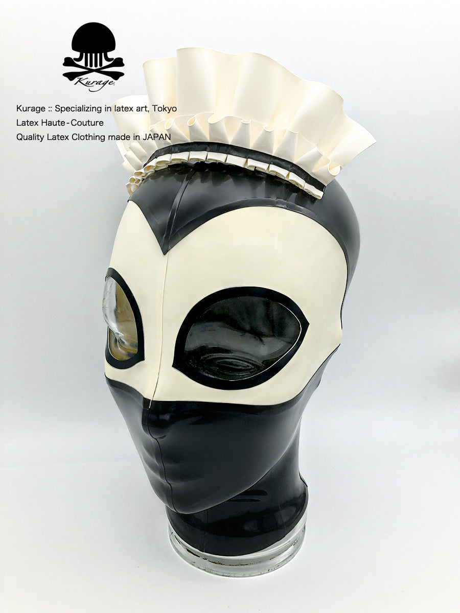 Latex Hood - Maid alien -