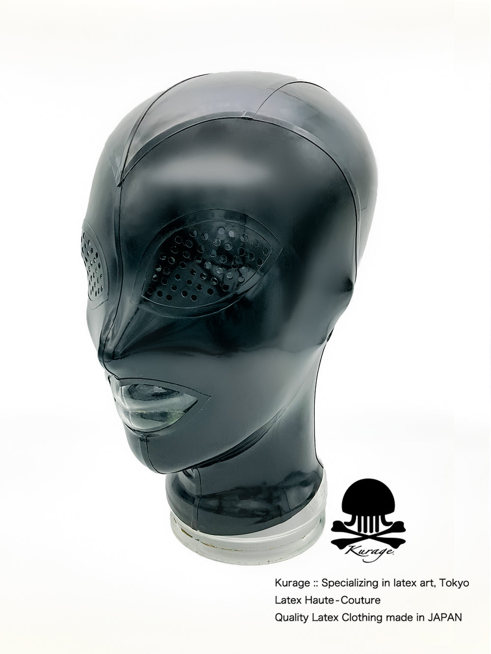 latexhood ラバーマスク ピンホール オールドスクール