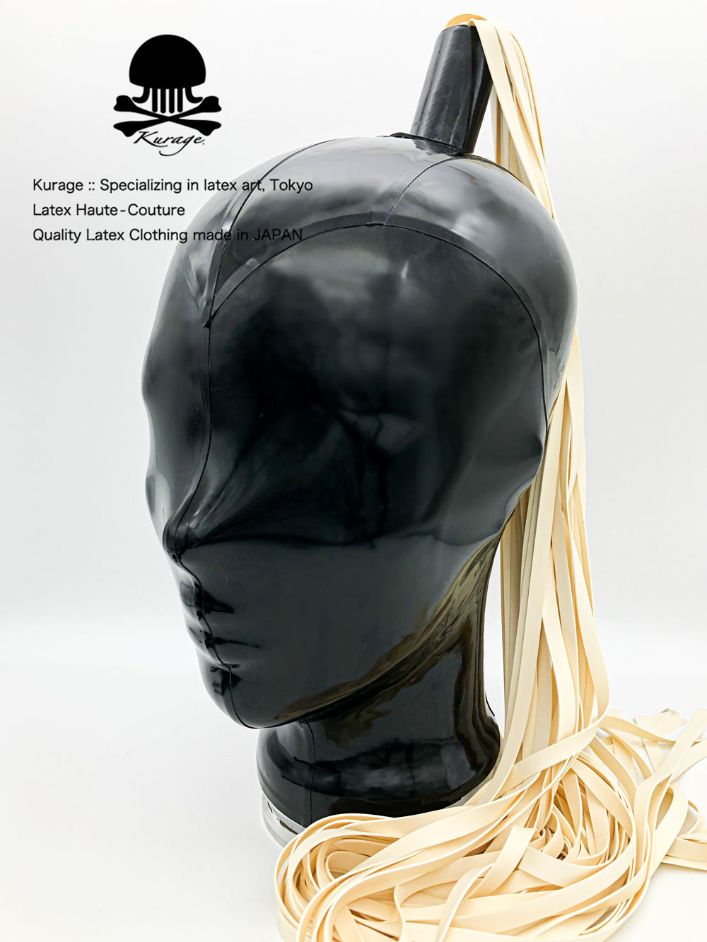 ラバーマスク マイクロホール ラバーウィッグ