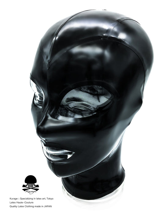 クラゲで最もベーシックなラバーマスクです。フルオーダーと既成サイズの販売をしています。