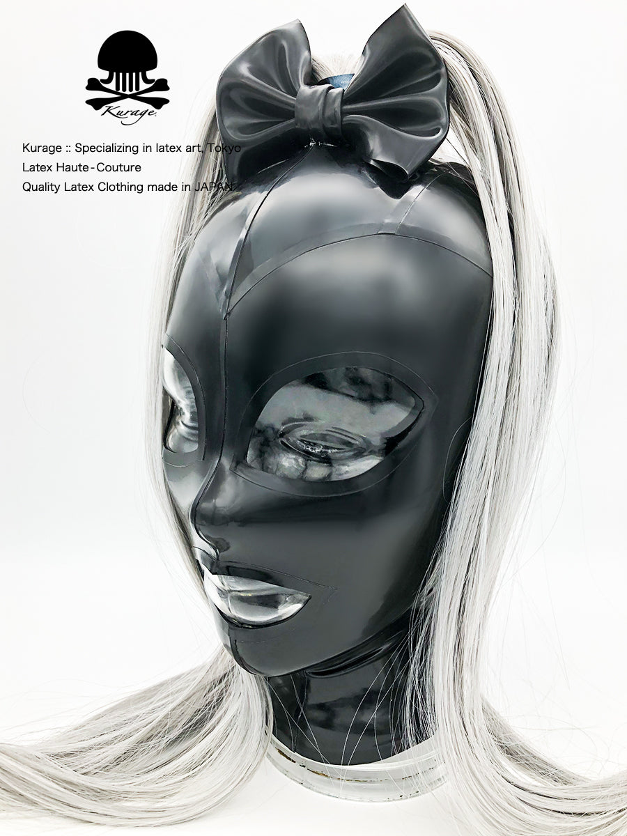 Latex Hood -cheer style- ラバーマスク - チアースタイル - – kurage.style-webshop