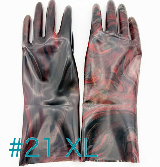 UNIQDSN ART SERIES マーブル #21 XL - MARBLE GLOVES  (Mid-Arm)