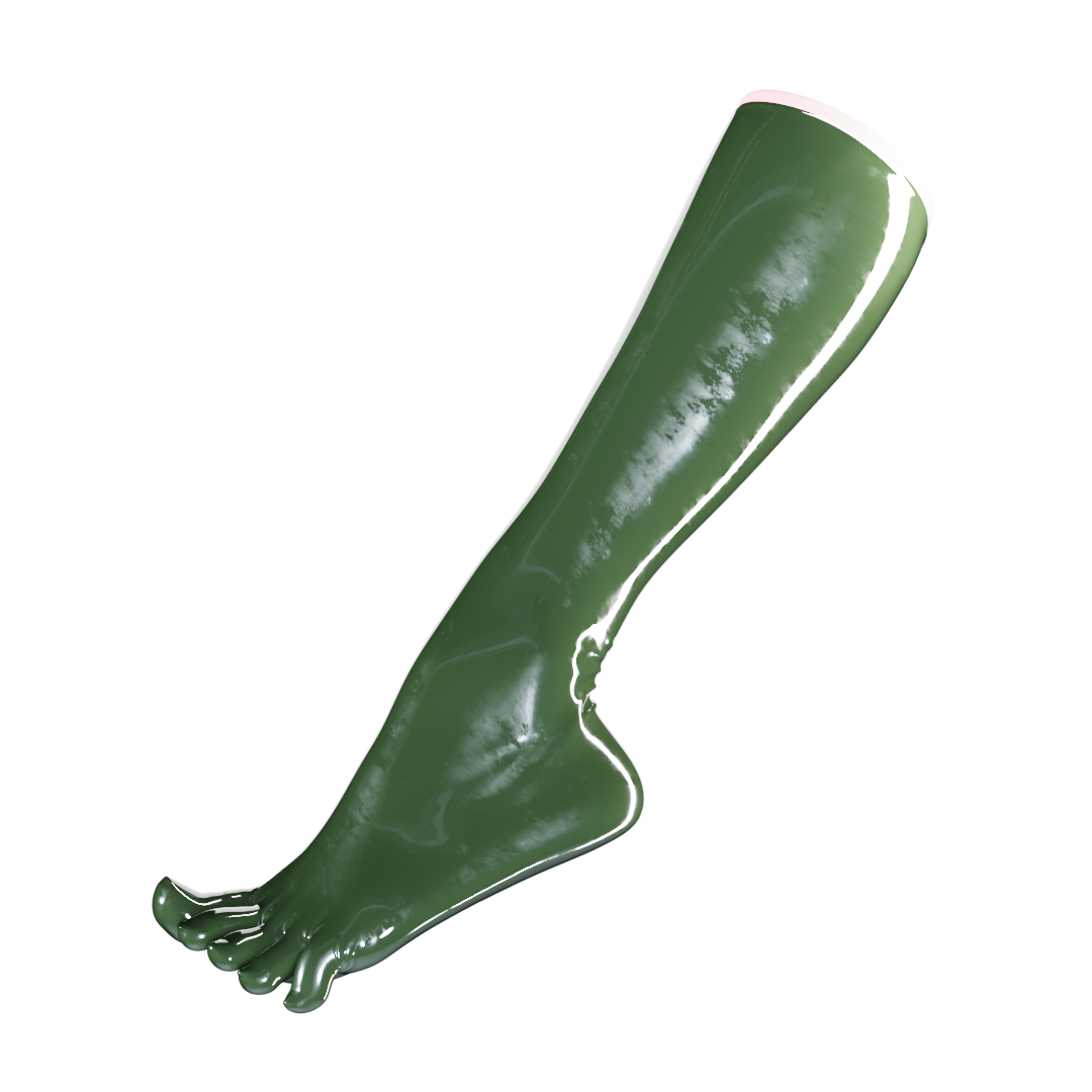 UNIQDSN  Olive  Toe Socks (Knee High)