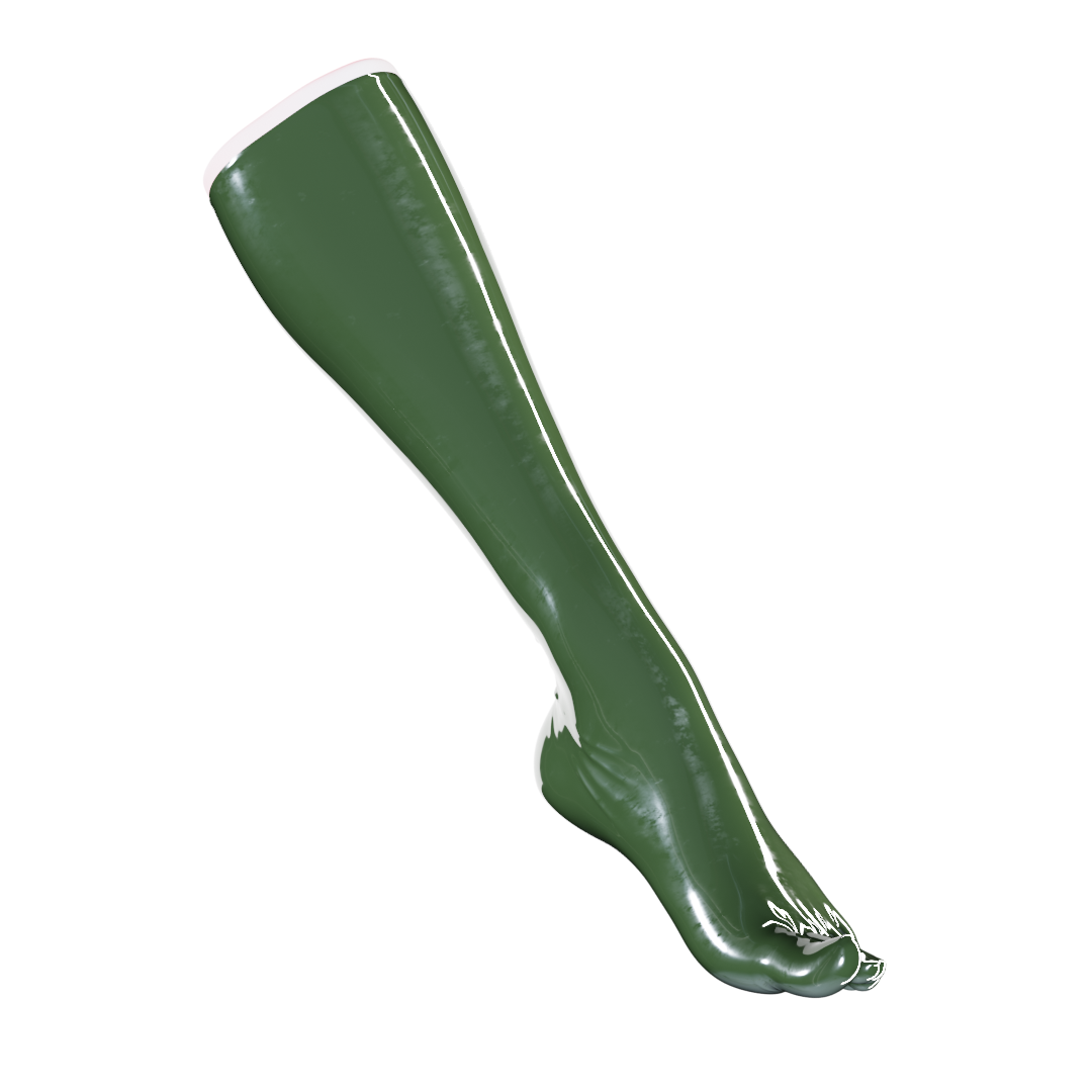 UNIQDSN  Olive  Toe Socks (Knee High)