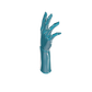 UNIQDSN Turquoise Gloves (Mid Arm)
